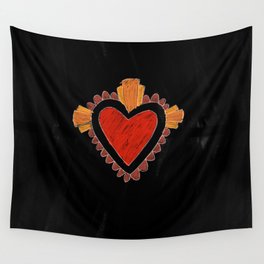 Black love Wall Tapestry