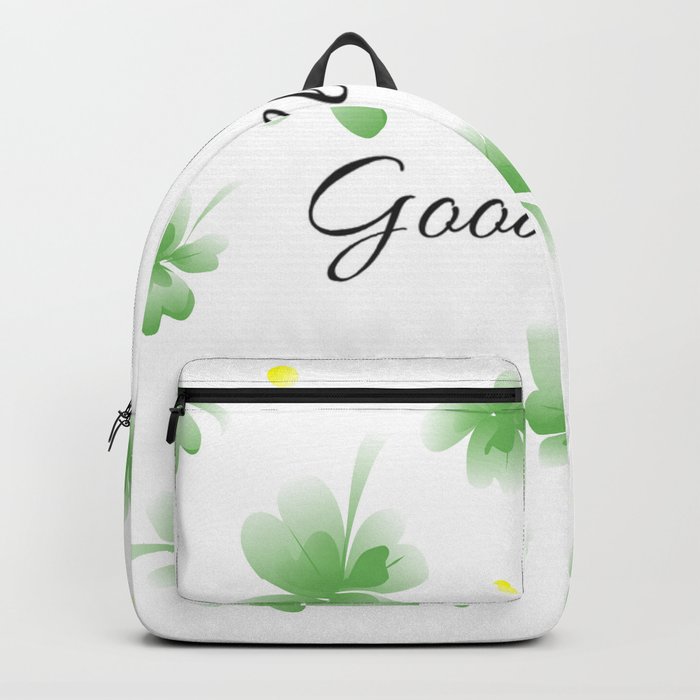 Four leaf clover design,good luck Backpack