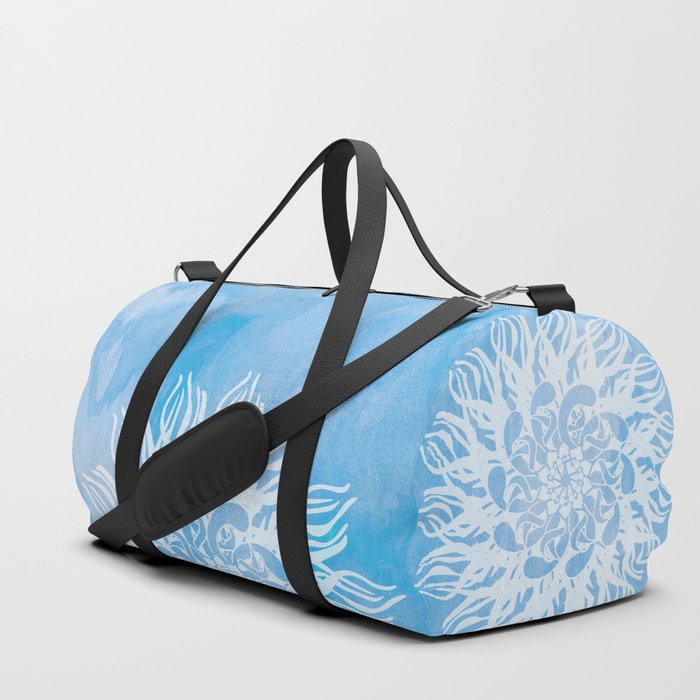 Mandala Madness - Snowflake Duffle Bag