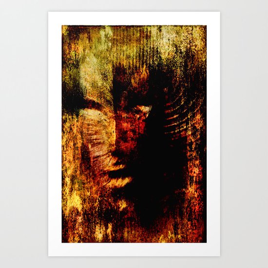 Masquat Art Print