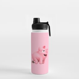 Rosa Pooping PINK Water Bottle