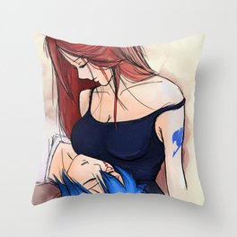 Jerza - I'll Stay with You Throw Pillow