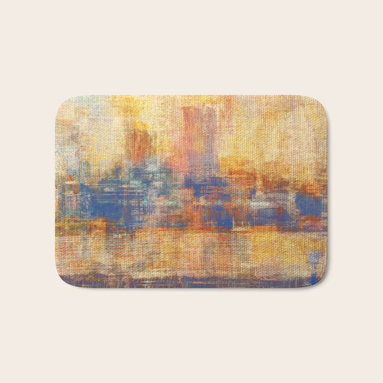 Dawn Yellowish Bath Mat