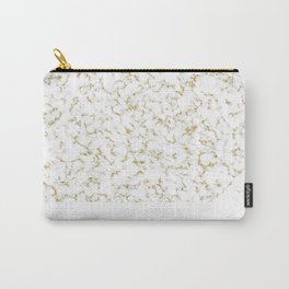 Golden Marble Carry-All Pouch
