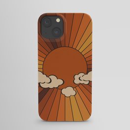 Retro Sunshine iPhone Case