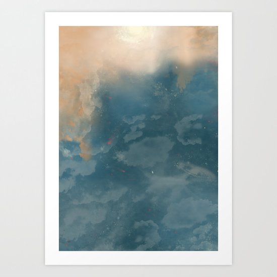 Nebula Art Print