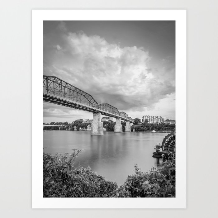 Chattanooga Riverfront No.5 Art Print