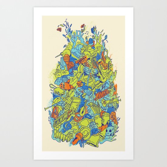 Music--Something For Everyone Art Print