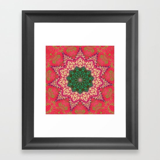 Royal Mandala 1 Framed Art Print