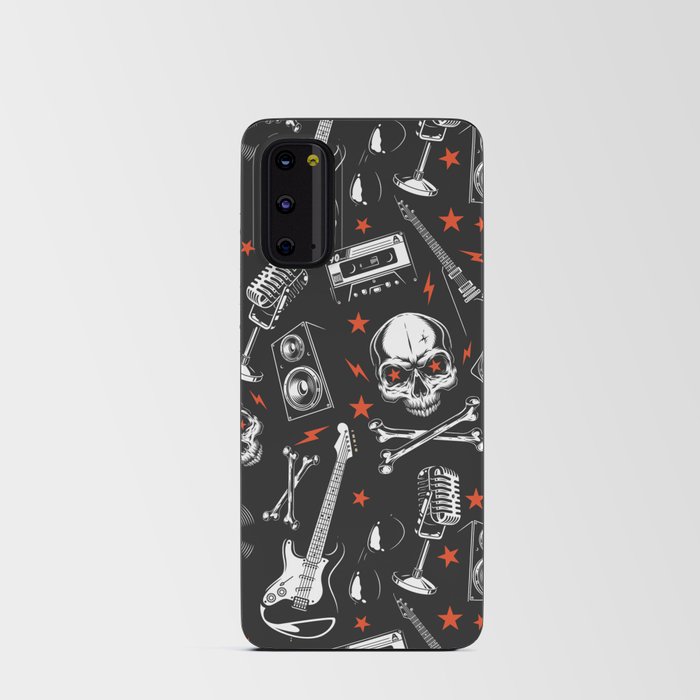 Rock and Roll Pattern Android Card Case