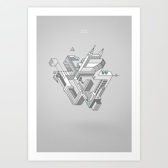Penrose Manifold Art Print