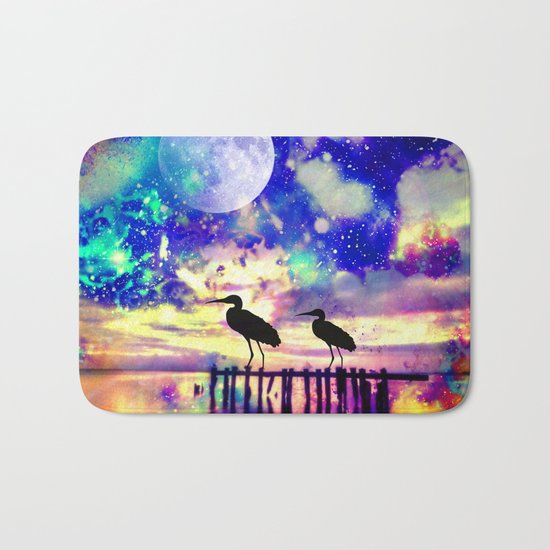 dream lake Bath Mat