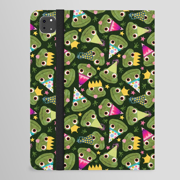 Party Frogs! // Green iPad Folio Case