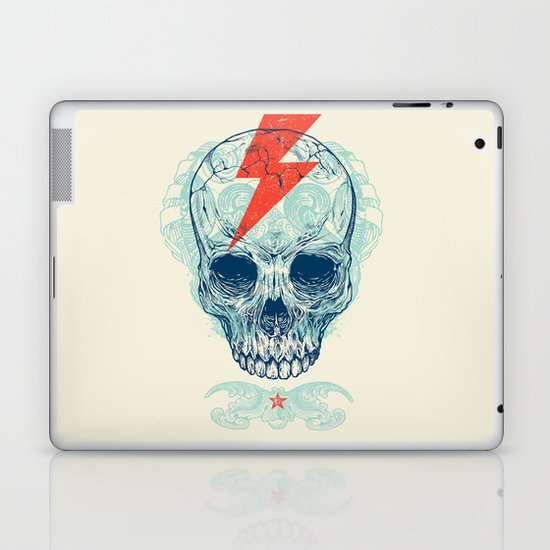 Skull Bolt Laptop & iPad Skin