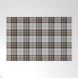 A Touch of Red Plaid Welcome Mat