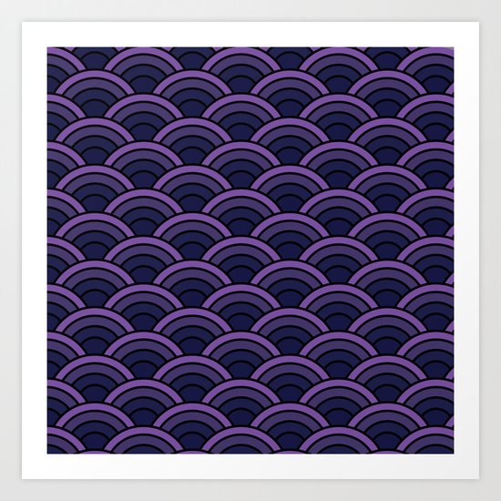 Night Waves Art Print