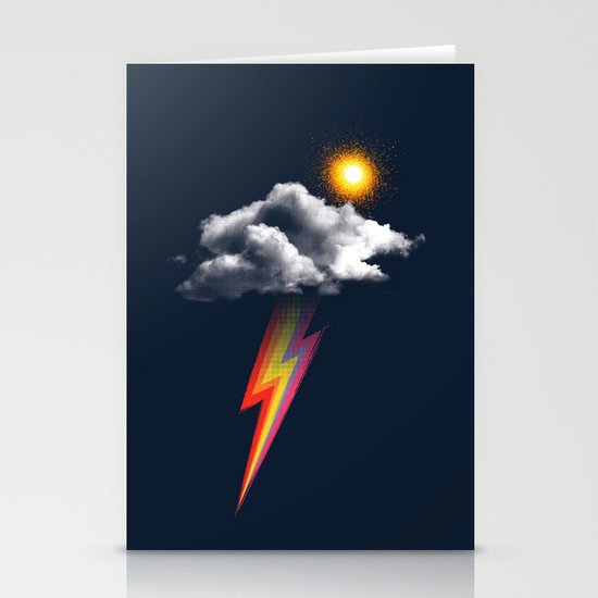 rain(thunder)bow Stationery Cards