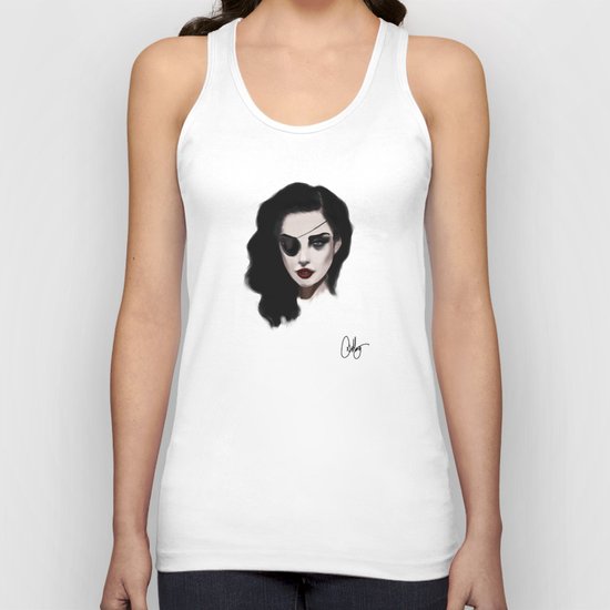 SPACE PIRATE Unisex Tank Top