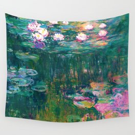 Water Lilies Wall Tapestry