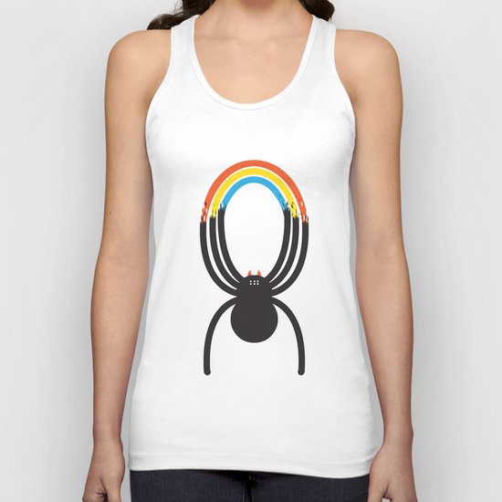 Spiders Are Rainbows Unisex Tank Top