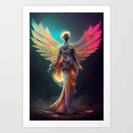 Angel #8 Art Print