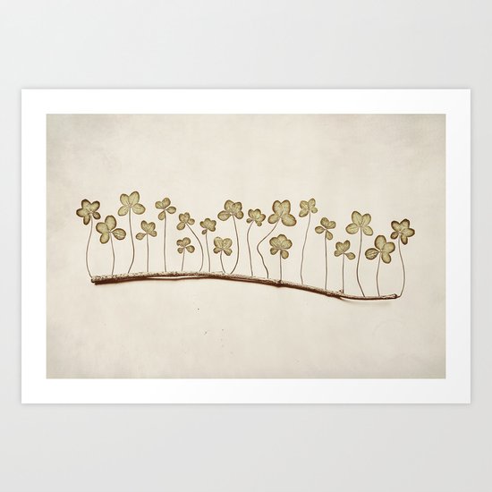 Lucky Stick Art Print