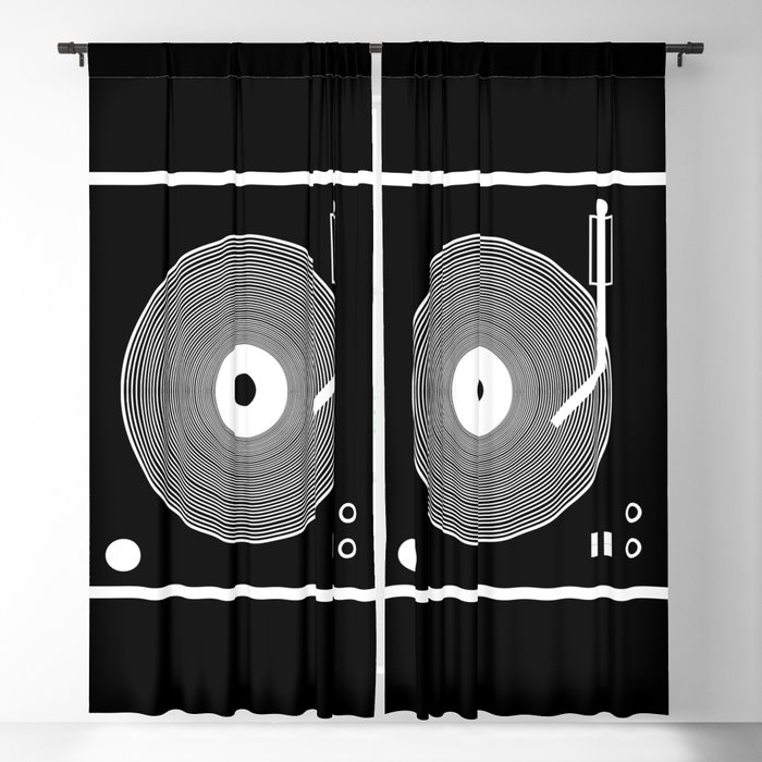 Record player Blackout Curtain