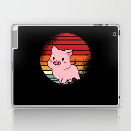 Pig Retro Laptop Skin