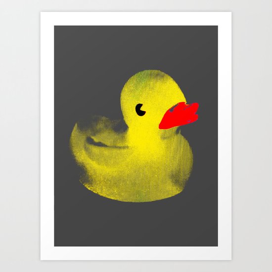 Rubber Duck Art Print