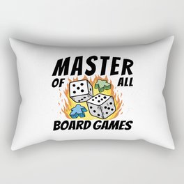 Master of all Board Games Rectangular Pillow