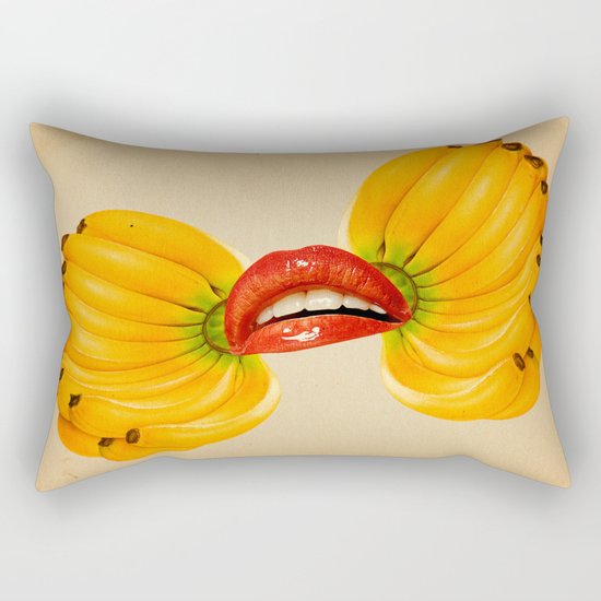 Surreal Gang Bang Rectangular Pillow