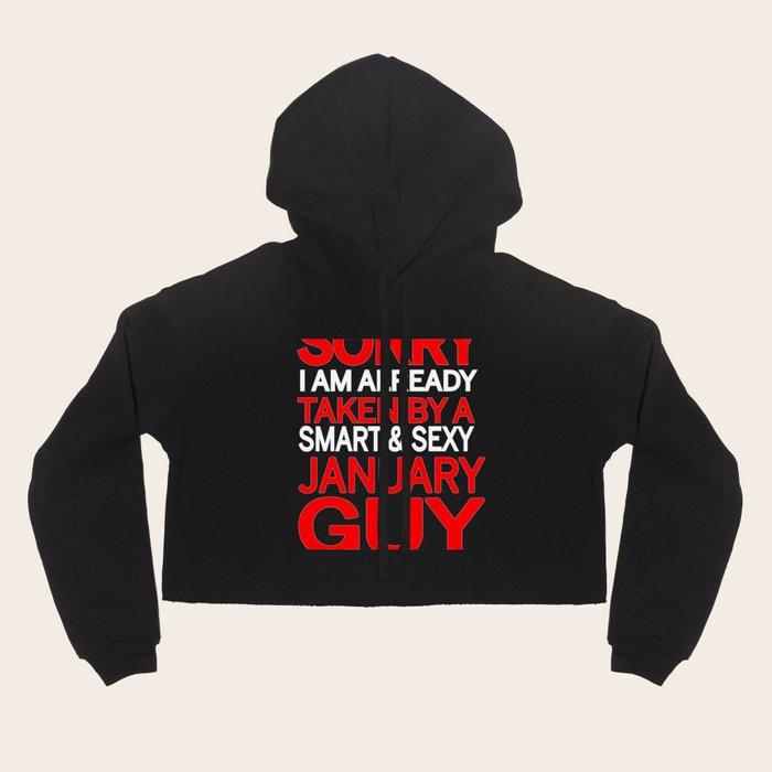 January guy best sale hoodie