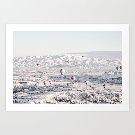 Air Balloons #society6 #art #buyart Art Print