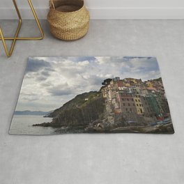 A taste of color and culture in Cinque Terre Rug