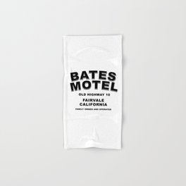 Psycho inspired Bates Motel logo Hand & Bath Towel