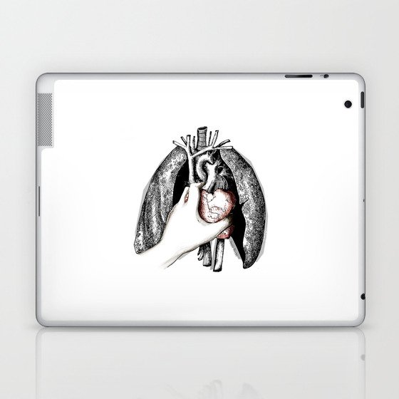 Lungs and Heart Laptop & iPad Skin