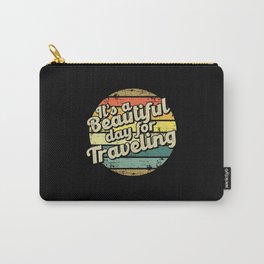 Traveling hobby. Traveling present. Perfect present for mother dad friend him or her  Carry-All Pouch