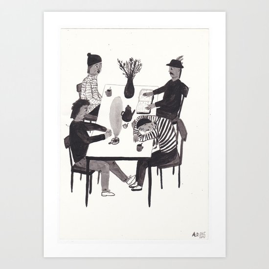 Table Situation Art Print