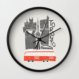 Toronto Cityscape Wall Clock