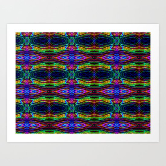 Alien Eyes Art Print