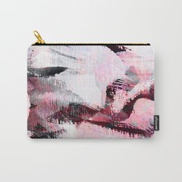 abstract painting with a little pink shade Carry-All Pouch