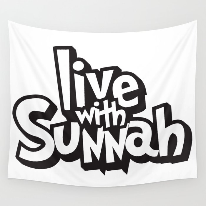 Live with Sunnah Wall Tapestry
