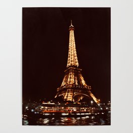 Seine Scene - Paris, France  Poster