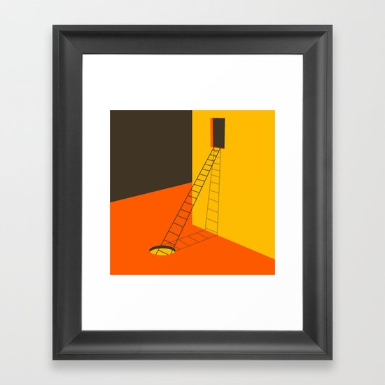 Explore Framed Art Print