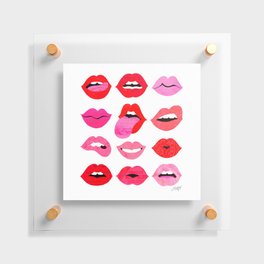 Lips of Love Floating Acrylic Print