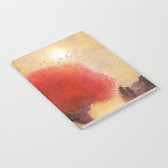 Red Tree Notebook