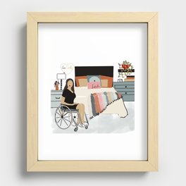 Inclusive love at home Recessed Framed Print