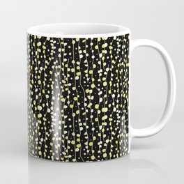 Rosarios metallic Coffee Mug | Negro, Dorado, Jardin, Rosarios, Metalico, Plantas, Cactus, Suculenta, Drawing, Vector 