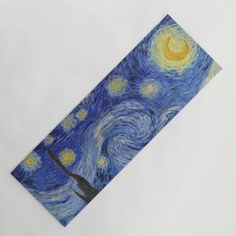 The Starry Night by Vincent van Gogh Yoga Mat