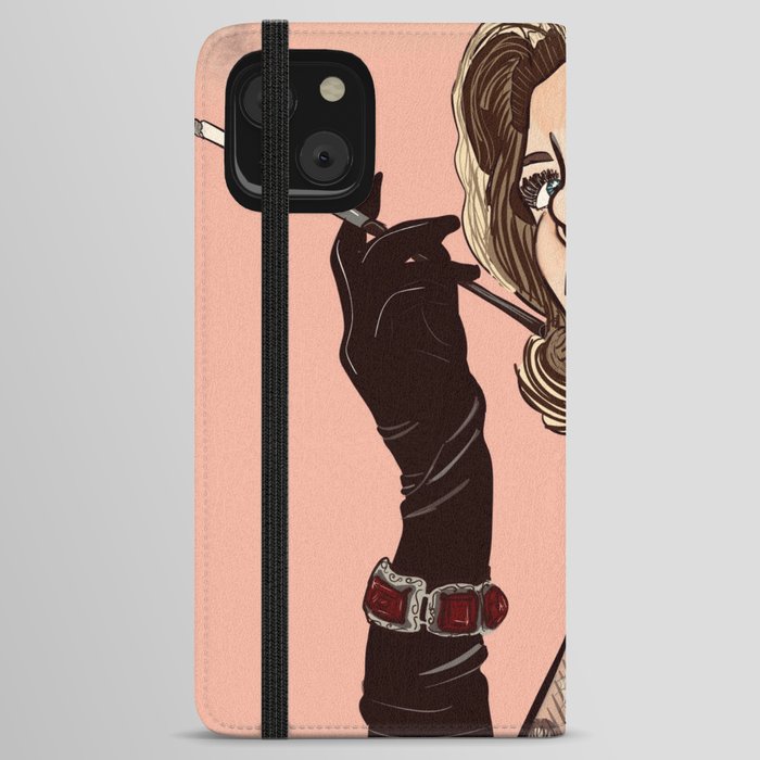 Vintage Tattooed Woman- Normal iPhone Wallet Case